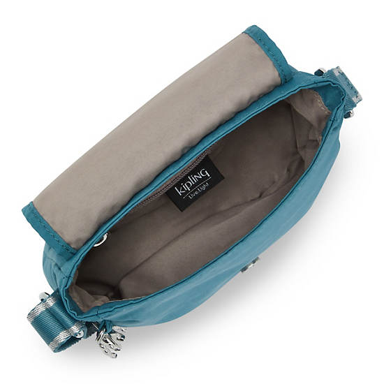 Torby Mini Kipling Sabian Crossbody Turkusowe | PL 1873VR